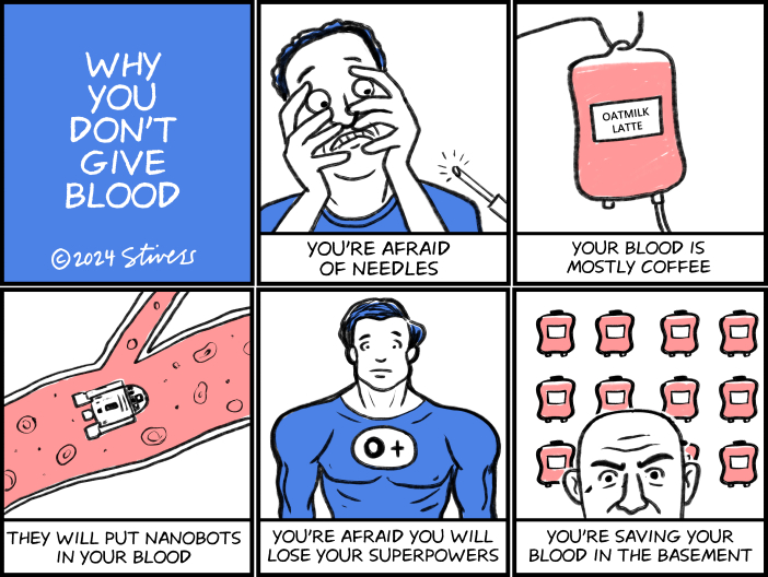 Why you don’t give blood